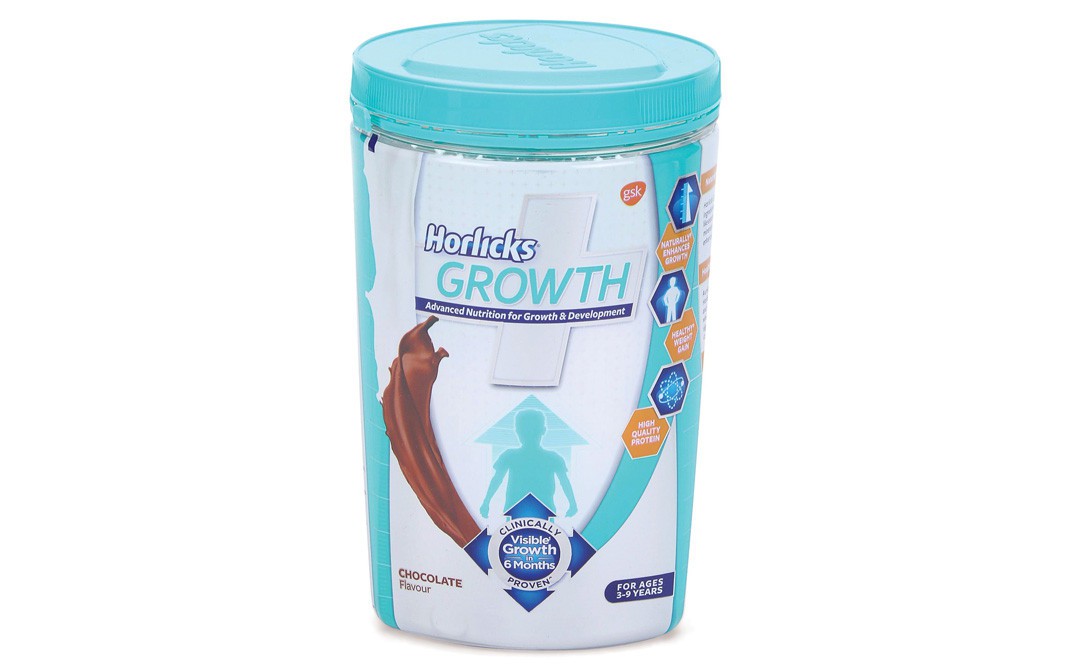 Horlicks Growth Chocolate Flavour   Plastic Jar  400 grams